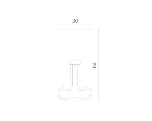 Настольная лампа Donna 2718/04 TL-1 Divinare