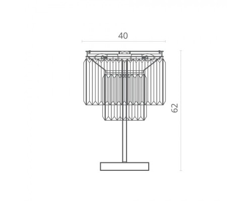 Настольная лампа Nova 3001/02 TL-4 Divinare