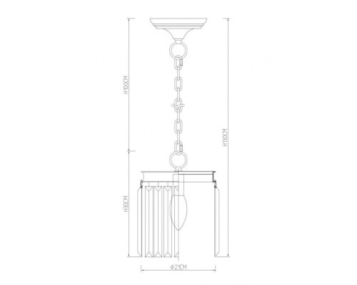 Подвесной светильник Nova Grigio 3002/05 SP-1 Divinare