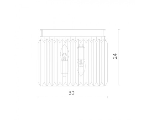 Настенный светильник Nova 3005/23 AP-2 Divinare