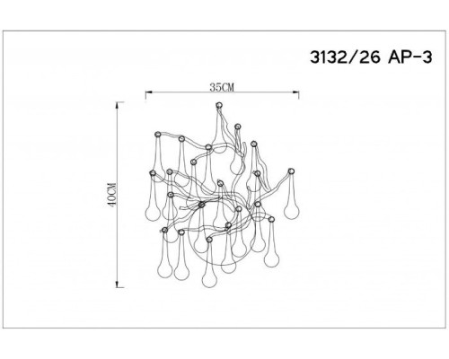 Бра Salice 3132/26 AP-3 Divinare
