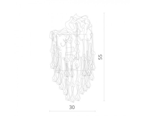 Настенный светильник Salice 3150/02 AP-2 Divinare