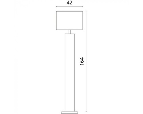 Торшер Selva 3200/09 PN-1 Divinare