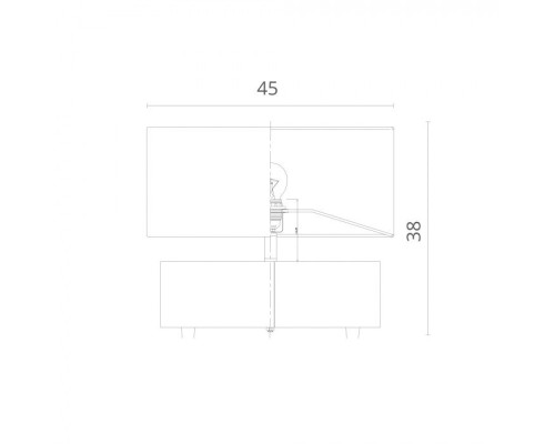 Настольная лампа Selva 3401/09 TL-1 Divinare