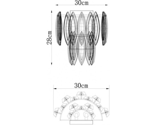 Бра Cabrera 3509/01 AP-2 Divinare
