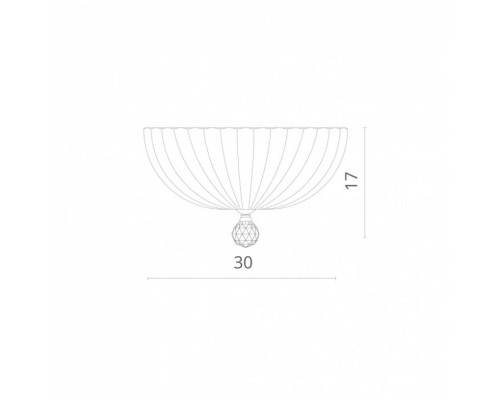 Потолочная люстра Lianto 4010/02 PL-2 Divinare