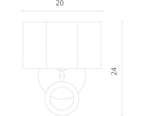 Бра Contralto 4069/02 AP-1 Divinare