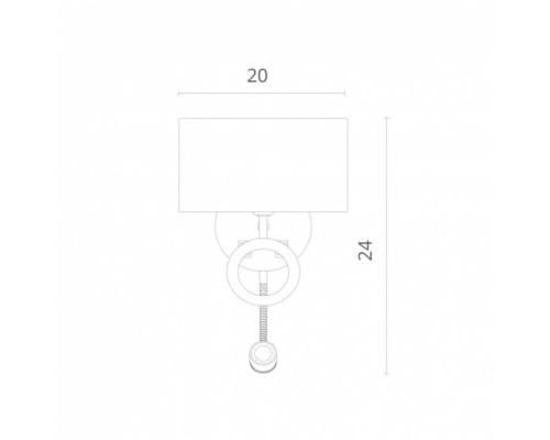Бра Contralto 4069/02 AP-2 Divinare
