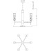 Подвесная люстра Sham 4505/17 LM-6 Divinare