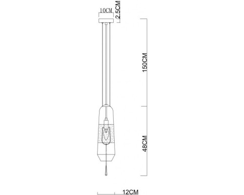 Подвесной светильник Lich 5012/09 SP-1 Divinare