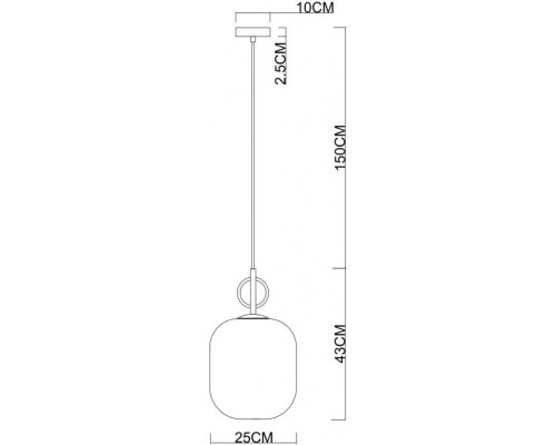 Подвесной светильник Botein 5014/18 SP-1 Divinare