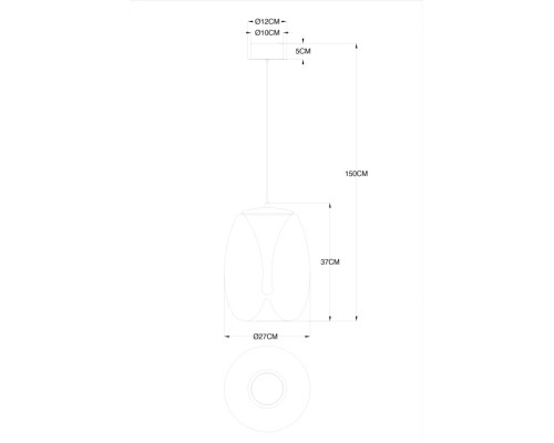 Подвесной светильник Campo 5874/51 SP-15 Divinare