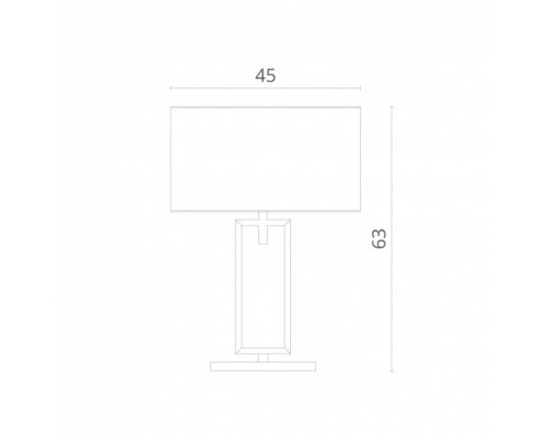 Настольная лампа Porta 5933/01 TL-1 Divinare