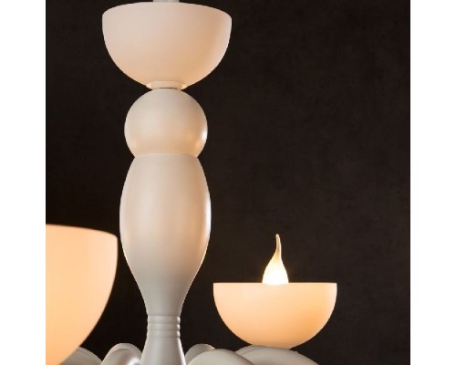 Подвесная люстра Bianca-nero 7091/01 LM-8 Divinare