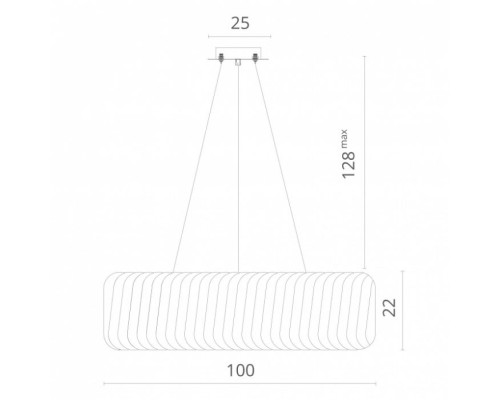 Подвесная люстра Megan 7568/18 SP-12 Divinare