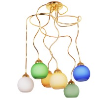 Потолочная люстра  357PL6GO-MIX Doge Luce