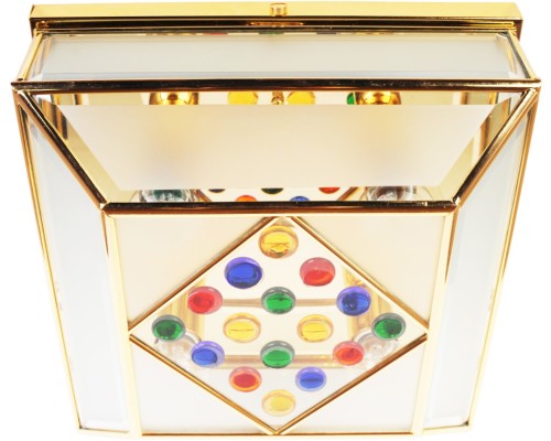 Потолочная люстра  956/4PL-B.S(SatinatoM+Bottoni) Doge Luce