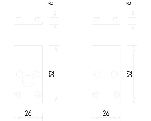 Заглушка SPACE-Track system Cap CW0 Donolux