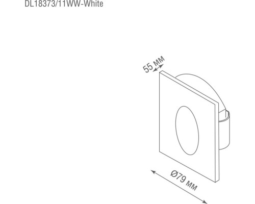 Подсветка для лестниц и ступеней Steps DL18373/11WW-White Donolux