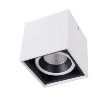 Точечный светильник DL18415 DL18415/11WW-SQ White/Black Dim Donolux