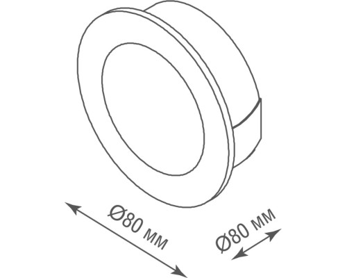 Подсветка для лестниц и ступеней Portal DL18427/11WW-R White Donolux