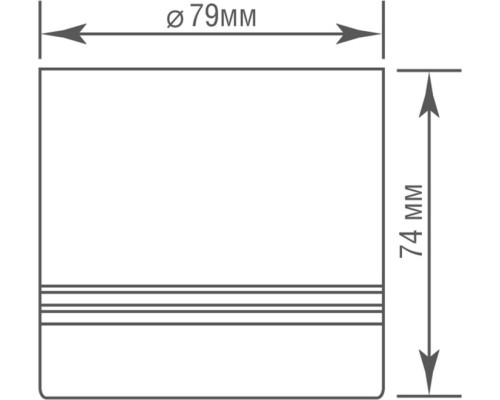 Точечный светильник Barell DL18482R9W1B IP44 Donolux
