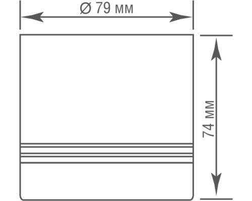 Точечный светильник Barell DL18482R9W1W IP44 Donolux