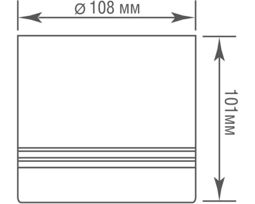 Точечный светильник Barell DL18483R15W1B IP44 Donolux