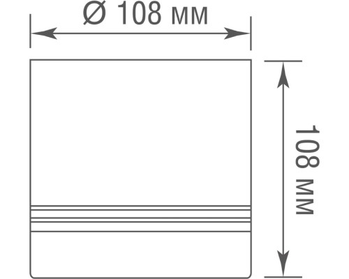 Точечный светильник Barell DL18483R15W1B Donolux
