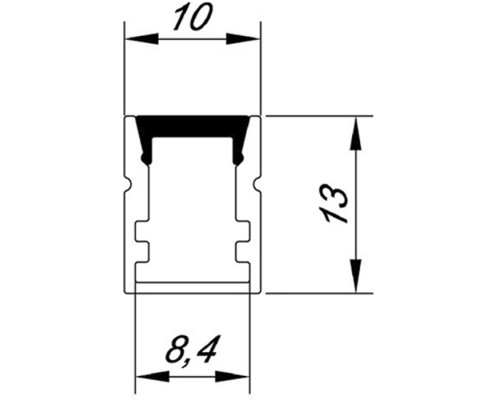 Профиль  DL18510 Donolux