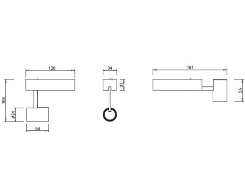 Трековый светильник Petit DL18788/01M White Donolux