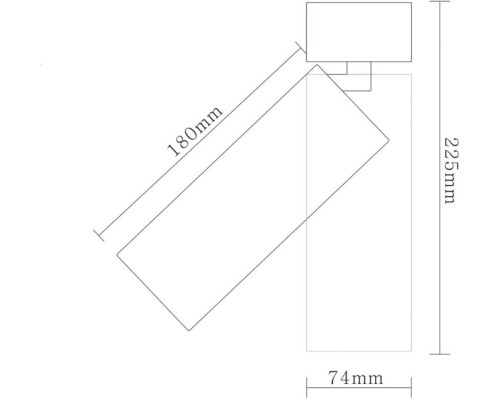 Спот Rollo DL18895R20W1W ST Donolux