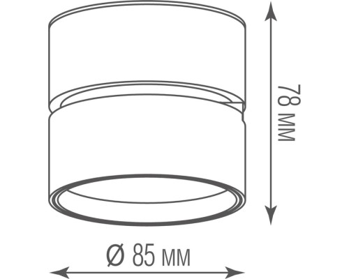 Точечный светильник Bloom DL18960R12W1W Donolux