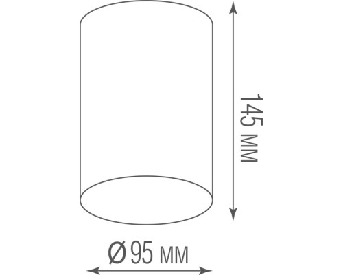 Точечный светильник Cap DL20172R1W Donolux