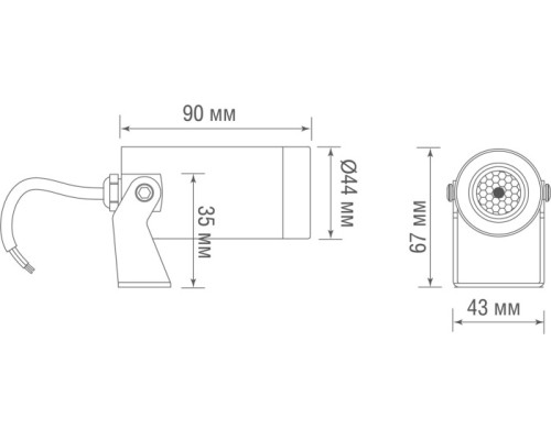 Архитектурная подсветка Alpha DL20521W8DG Donolux