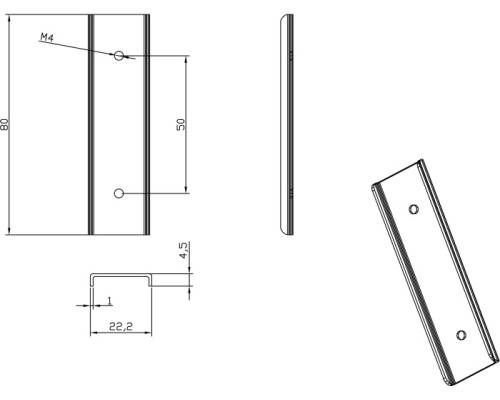 Соединитель SPACE-Track system I connector SPACE-Track system W Donolux