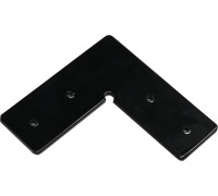 Соединитель L-образный Magic track L connector DLMX BLACK Donolux