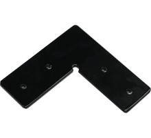 Соединитель L-образный Magic track L connector DLMX BLACK Donolux
