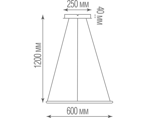 Подвесной светильник Nimbo S111024/1SQ 45W White In Donolux