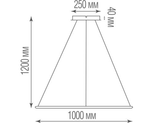 Подвесной светильник Nimbo S111024/1SQ 75W White In Donolux