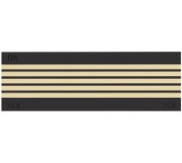 Декоративная плата для магнитного шинопровода Magic track Short Plate DLMX Black Sp Donolux