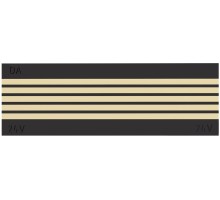 Декоративная плата для магнитного шинопровода Magic track Short Plate DLMX Black Sp Donolux