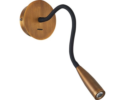 Настенный светильник Kaa W111044/1Black Bronze Donolux