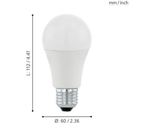 Лампа светодиодная Lm_led_e27 11479 Eglo