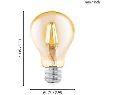 Лампа светодиодная филаментная Lm_led_e27 11555 Eglo