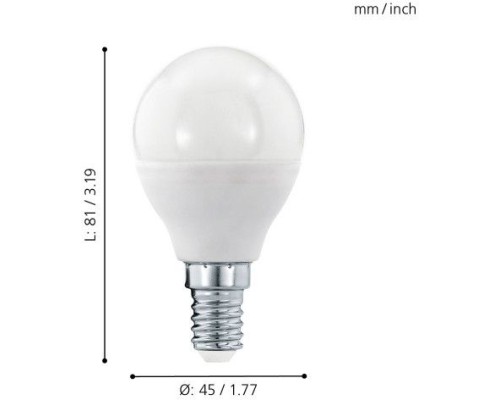 Лампа светодиодная Lm_led_e14 11644 Eglo