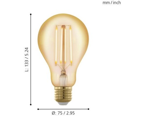 Лампа светодиодная филаментная Lm_led_e27 11691 Eglo