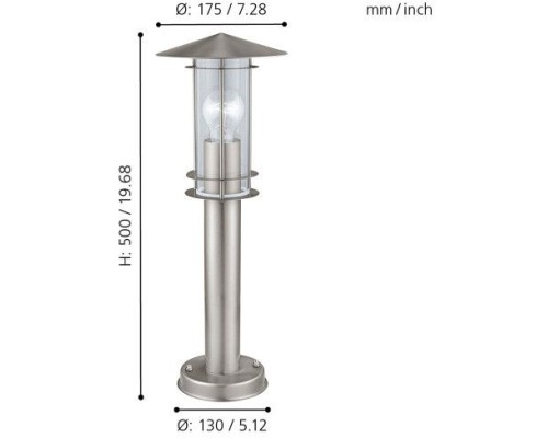 Наземный фонарь Lisio 30187 Eglo