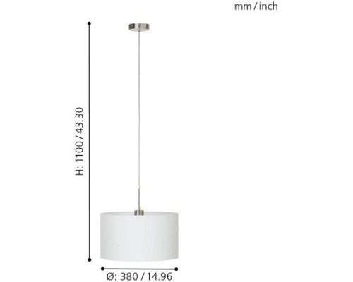 Подвесной светильник Pasteri 31571 Eglo