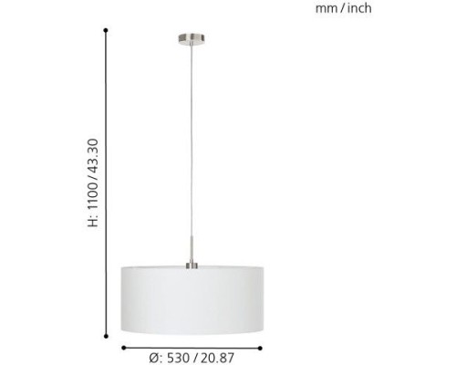 Подвесной светильник Pasteri 31575 Eglo